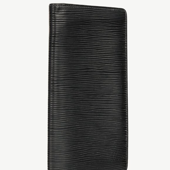 Louis Vuitton Brazza Black Epi Leather Wallet - Picture 2 of 9